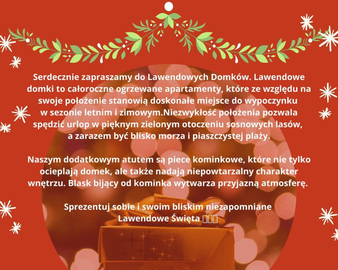 Lawendowe Domki Dziwnówek Dış mekan fotoğraf